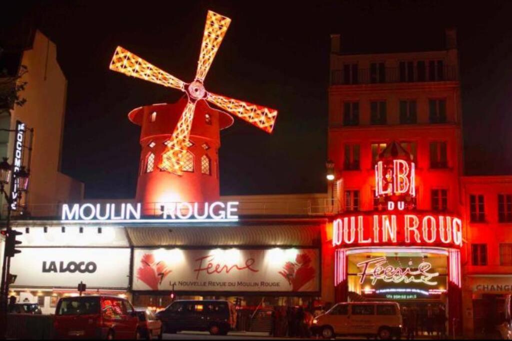 Apartament Paris Sacre Coeur Montmartre Et Tour Eiffel, 8 People, Zewnętrze zdjęcie