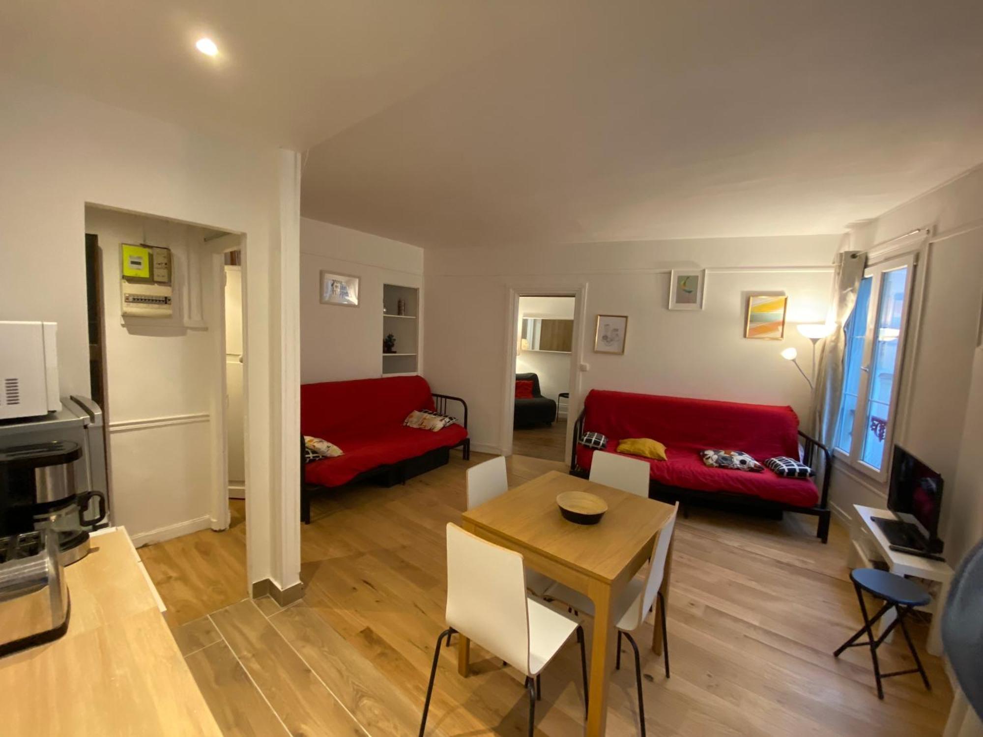 Apartament Paris Sacre Coeur Montmartre Et Tour Eiffel, 8 People, Zewnętrze zdjęcie